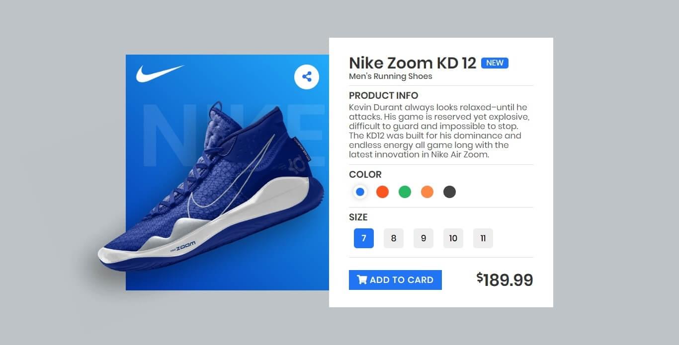 Nike card